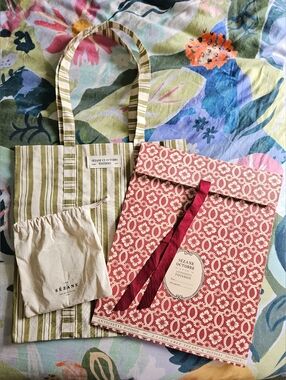 BNWOT Sezane Cotton Tote Bag